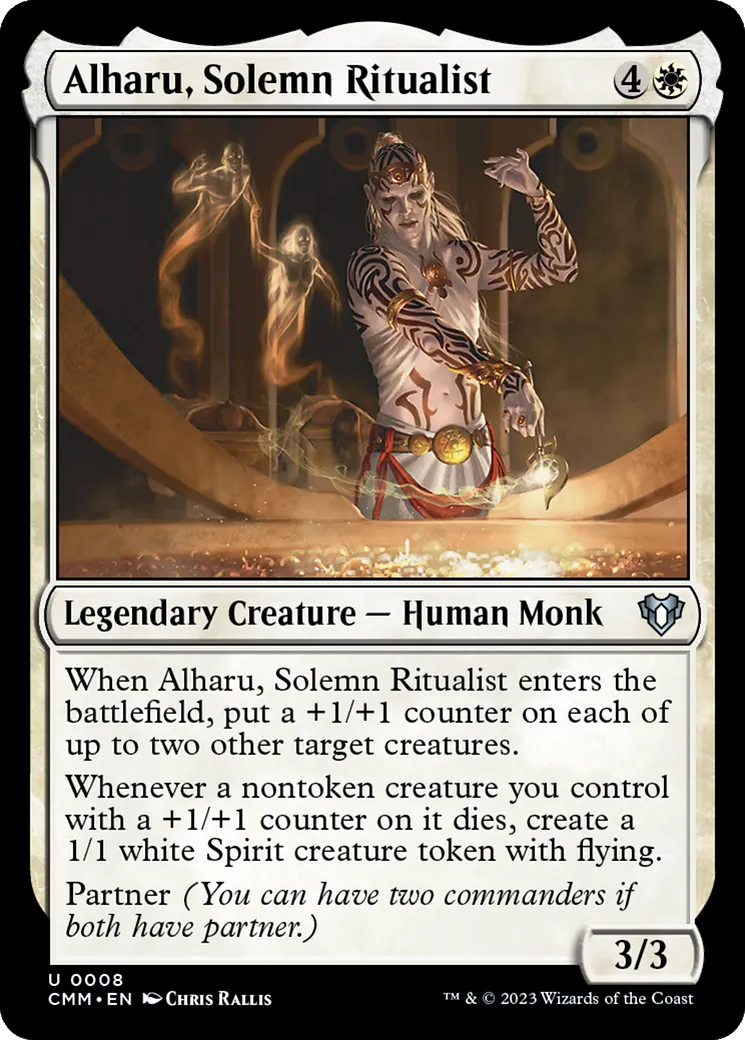Alharu, Solemn Ritualist — Commander Masters — Magic: The Gathering