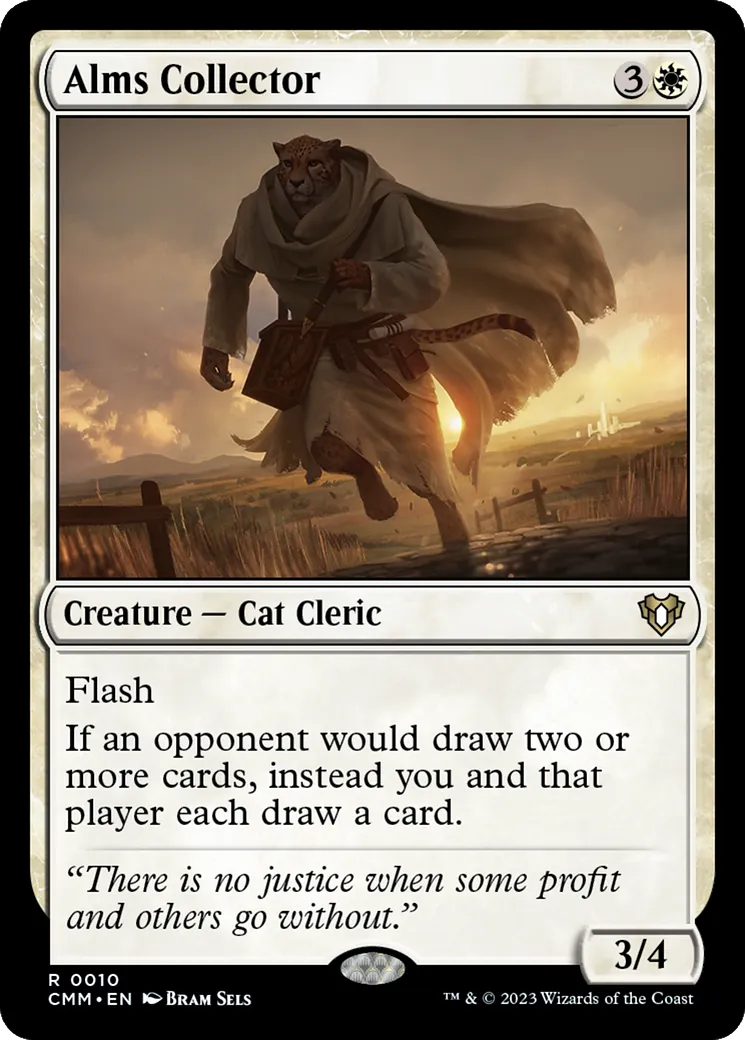 Alms Collector — Commander Masters — Magic: The Gathering