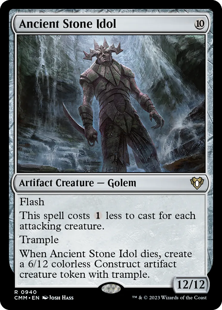Ancient Stone Idol — Commander Masters — Magic: The Gathering