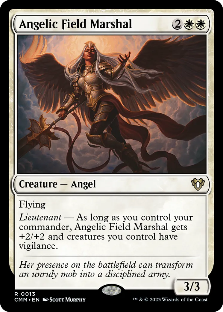 Angelic Field Marshal — Commander Masters — Magic: The Gathering