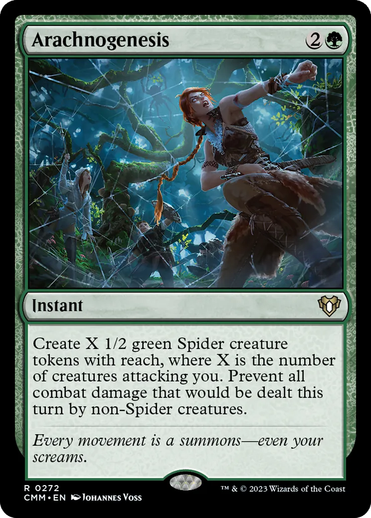 Arachnogénèse — Commander Masters — Magic: The Gathering
