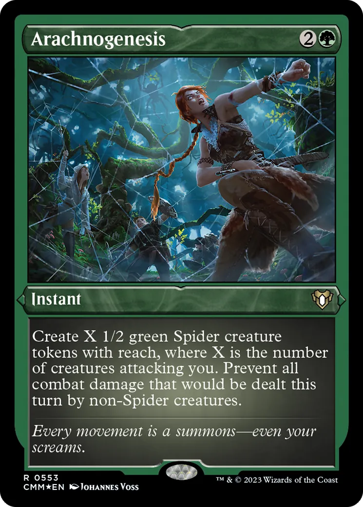 Arachnogenesis — Commander Masters — Magic: The Gathering