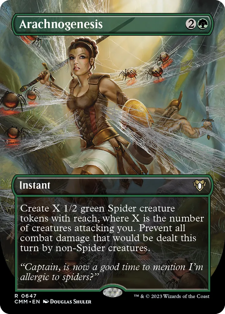 Arachnogenesis — Commander Masters — Magic: The Gathering