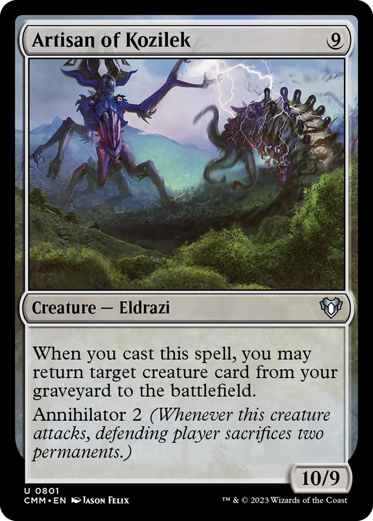 Artisan of Kozilek — Commander Masters — Magic: The Gathering