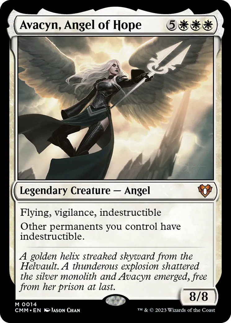 Avacyn, Angel of Hope — Commander Masters — Magic: The Gathering