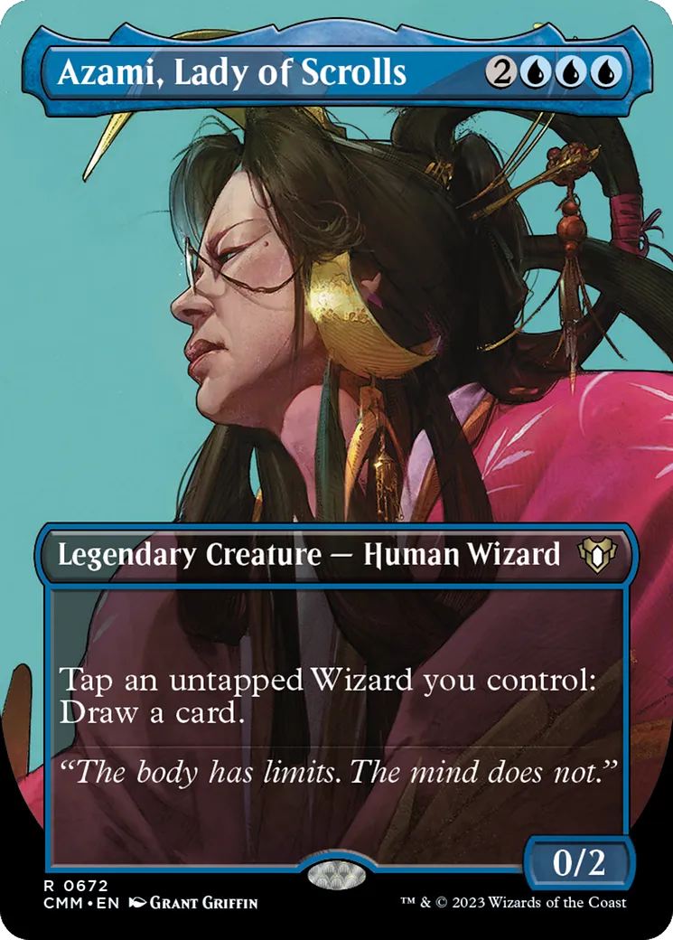 Azami, Lady of Scrolls — Commander Masters — Magic: The Gathering