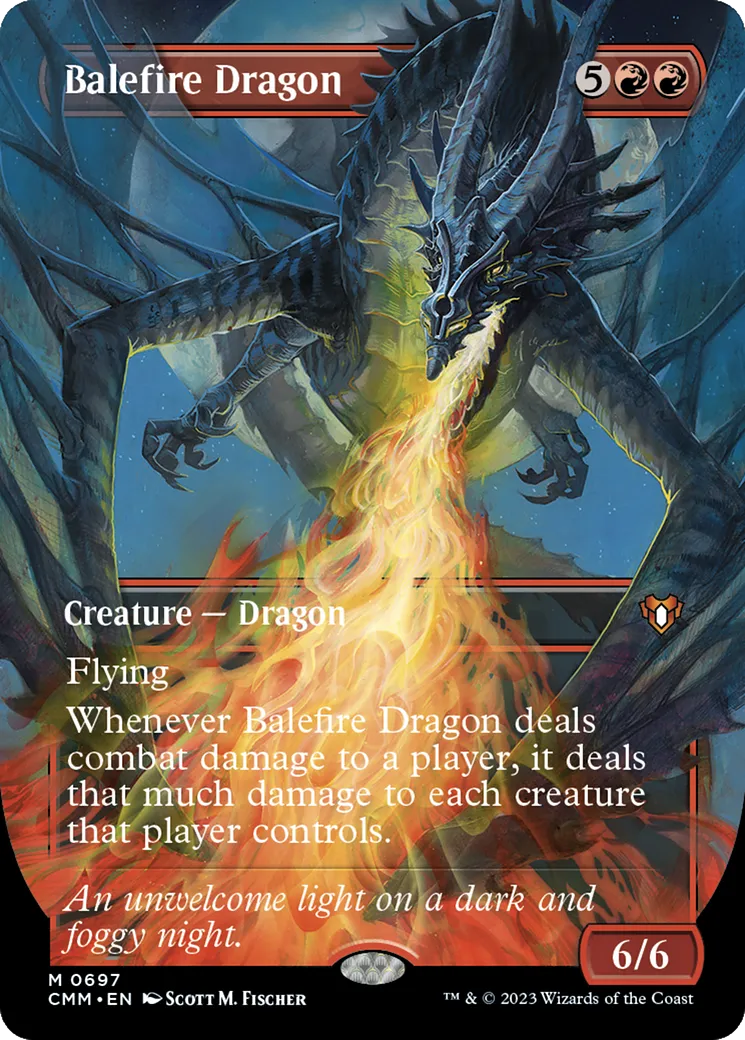 Balefire Dragon — Commander Masters — Magic: The Gathering
