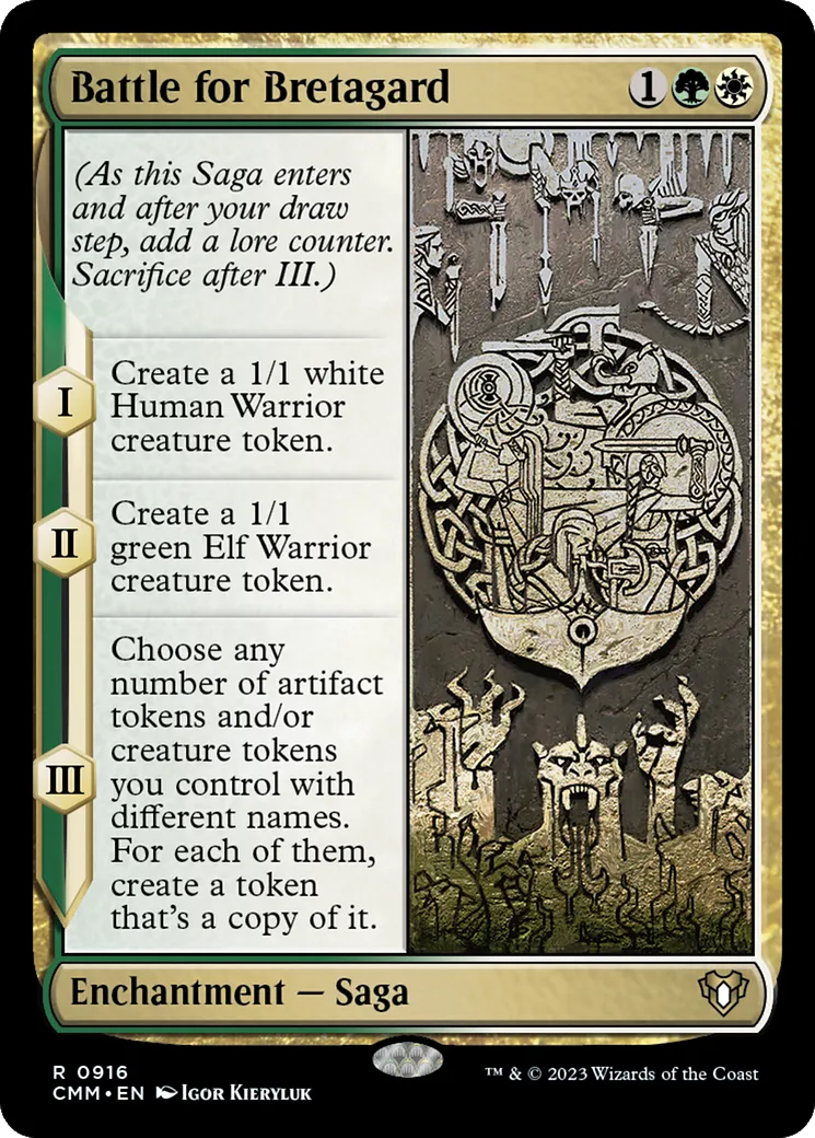 Bataille de Bretagard — Commander Masters — Magic: The Gathering