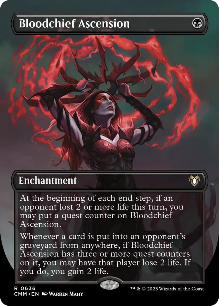 Bloodchief Ascension — Commander Masters — Magic: The Gathering