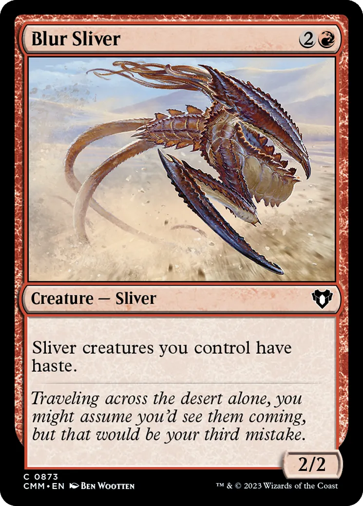Blur Sliver — Commander Masters — Magic: The Gathering
