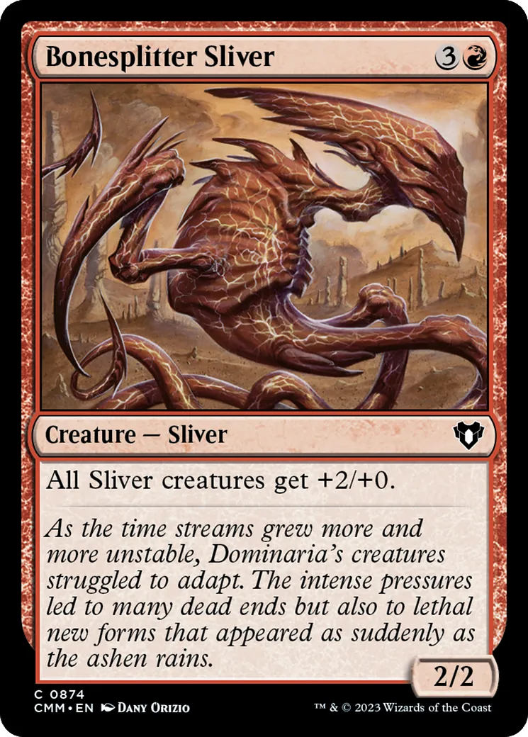 Slivoïde scinde-os — Commander Masters — Magic: The Gathering