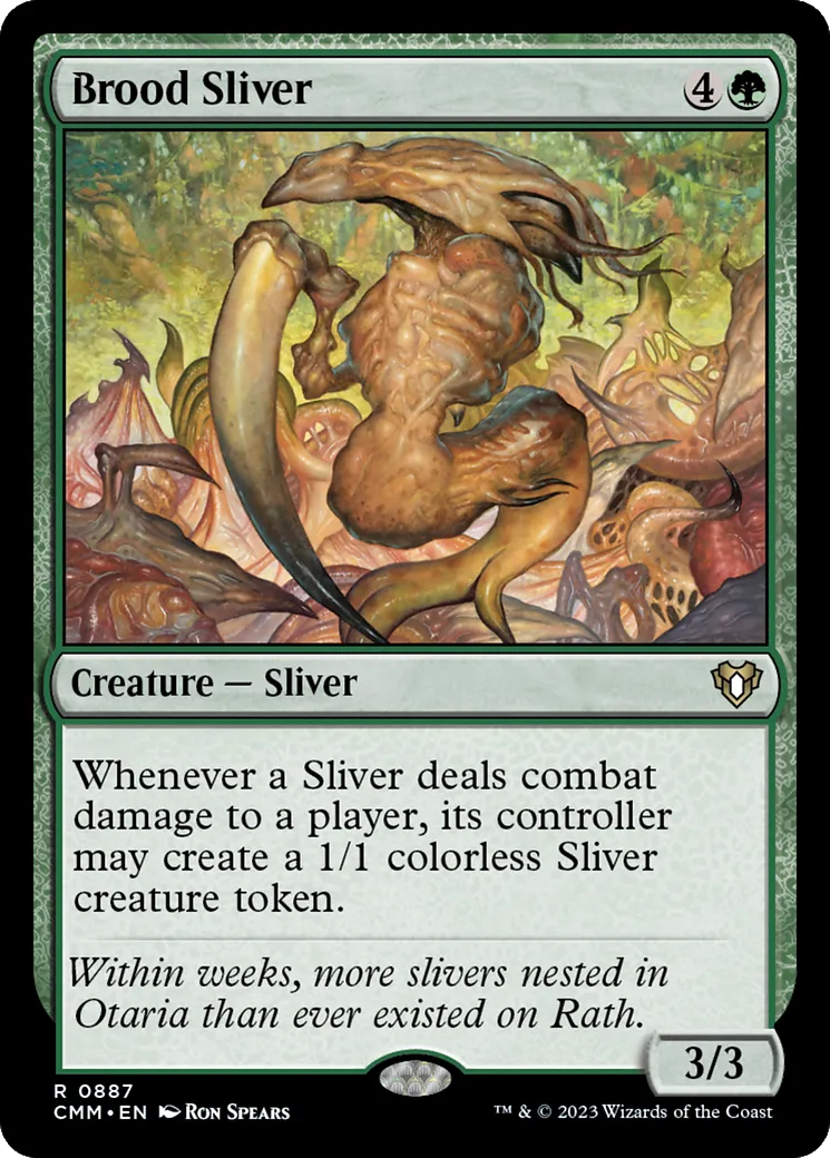 Brood Sliver — Commander Masters — Magic: The Gathering