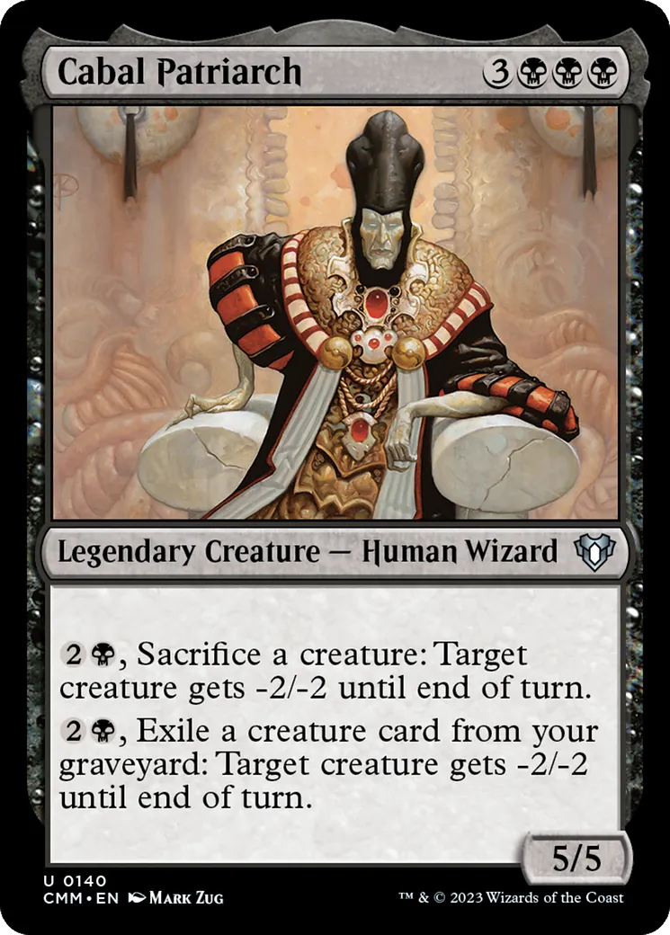 Cabal Patriarch — Commander Masters — Magic: The Gathering