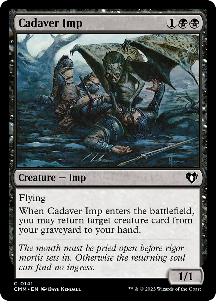 Diablotin des cadavres — Commander Masters — Magic: The Gathering
