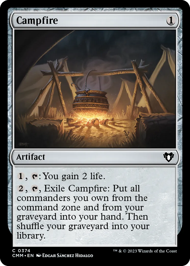 Campfire — Commander Masters — Magic: The Gathering