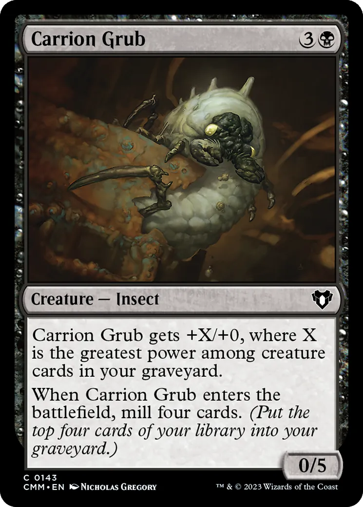 Larve charognarde — Commander Masters — Magic: The Gathering