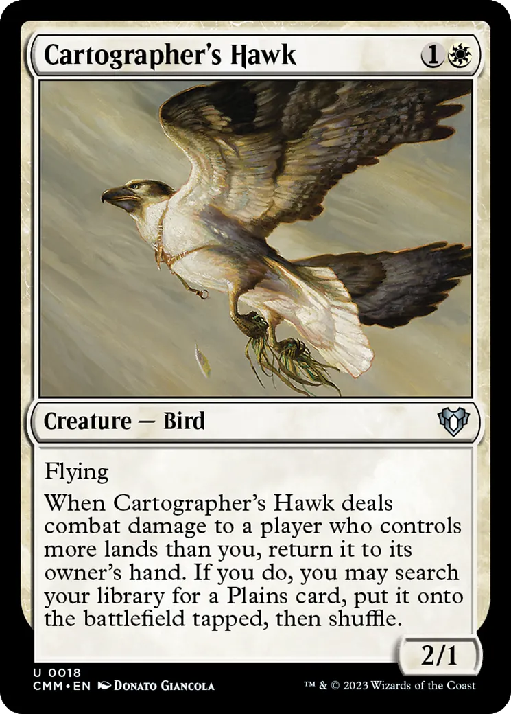 Cartographer's Hawk — Commander Masters — Magic: The Gathering