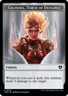 Product image for Chandra, Torch of Defiance Emblem