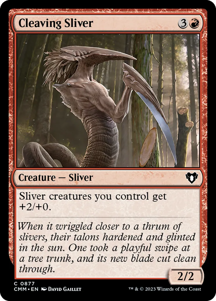 Slivoïde tranchant — Commander Masters — Magic: The Gathering