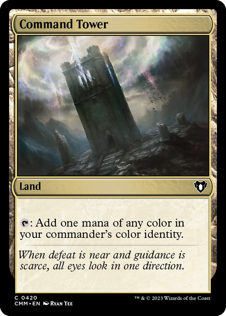 Command Tower — Commander Masters — Magic: The Gathering