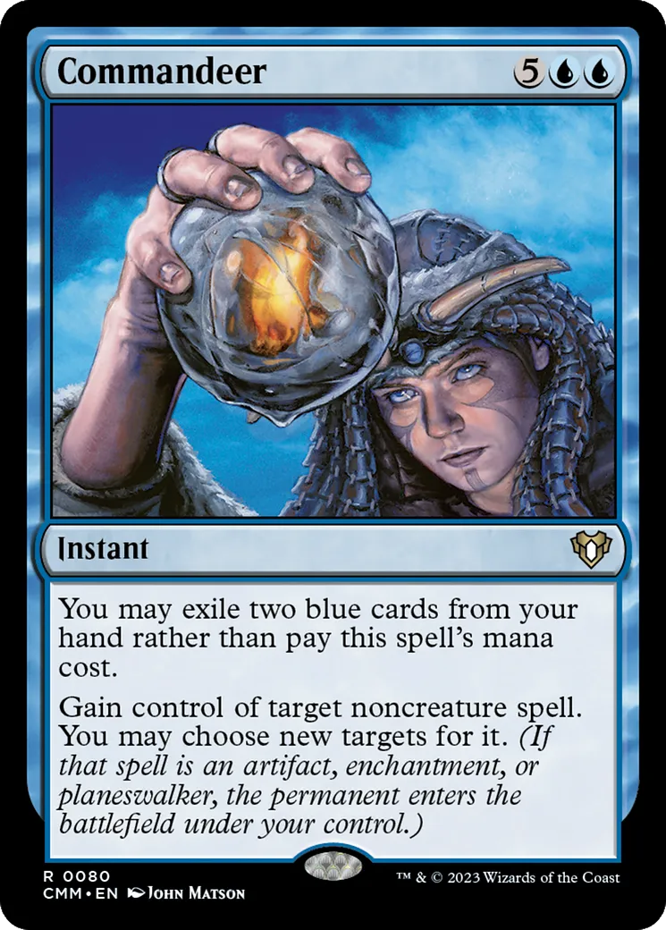 Commandeer — Commander Masters — Magic: The Gathering