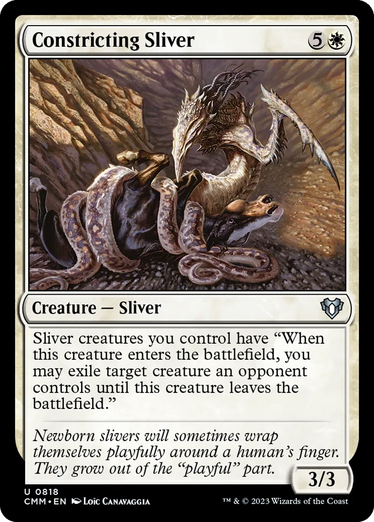 Slivoïde constricteur — Commander Masters — Magic: The Gathering