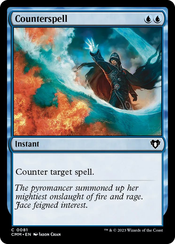 Counterspell — Commander Masters — Magic: The Gathering