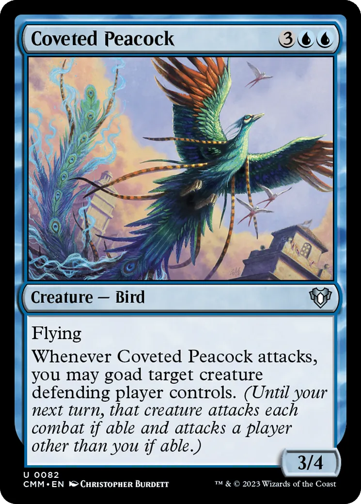 Paon convoité — Commander Masters — Magic: The Gathering