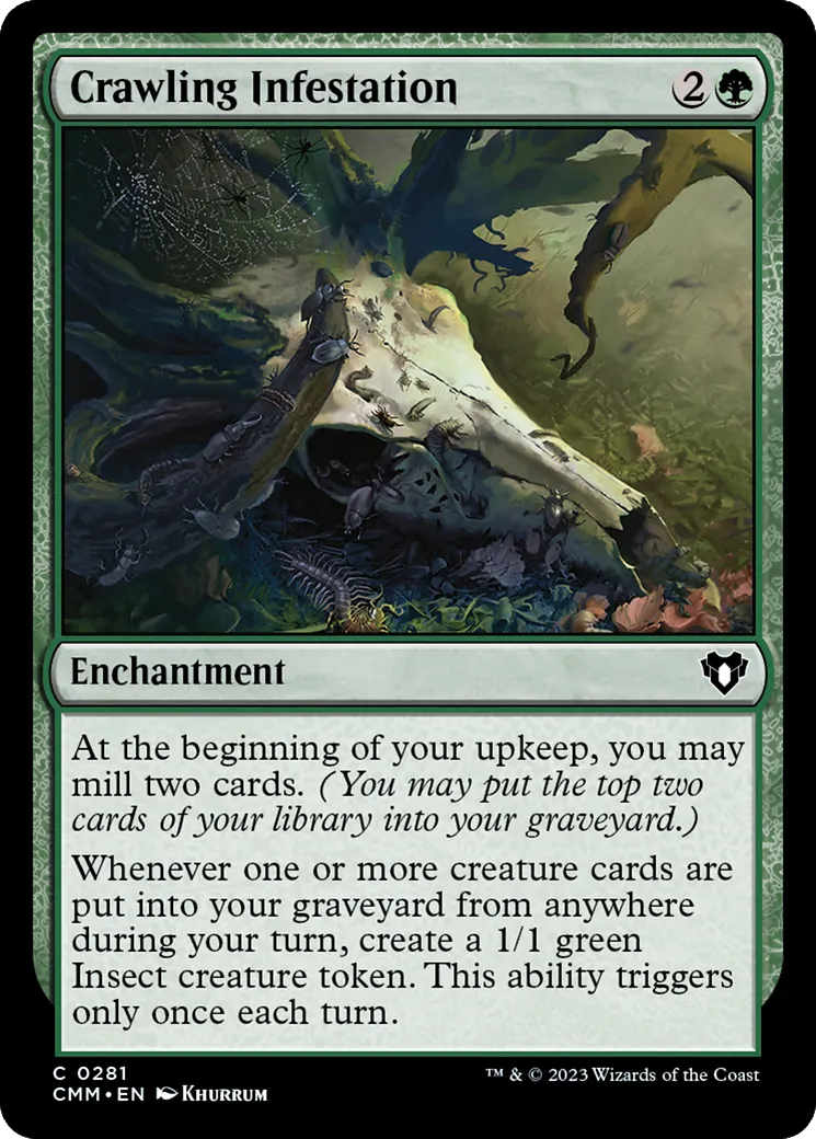 Infestation rampante — Commander Masters — Magic: The Gathering