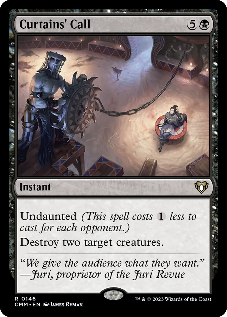 Curtains' Call — Commander Masters — Magic: The Gathering