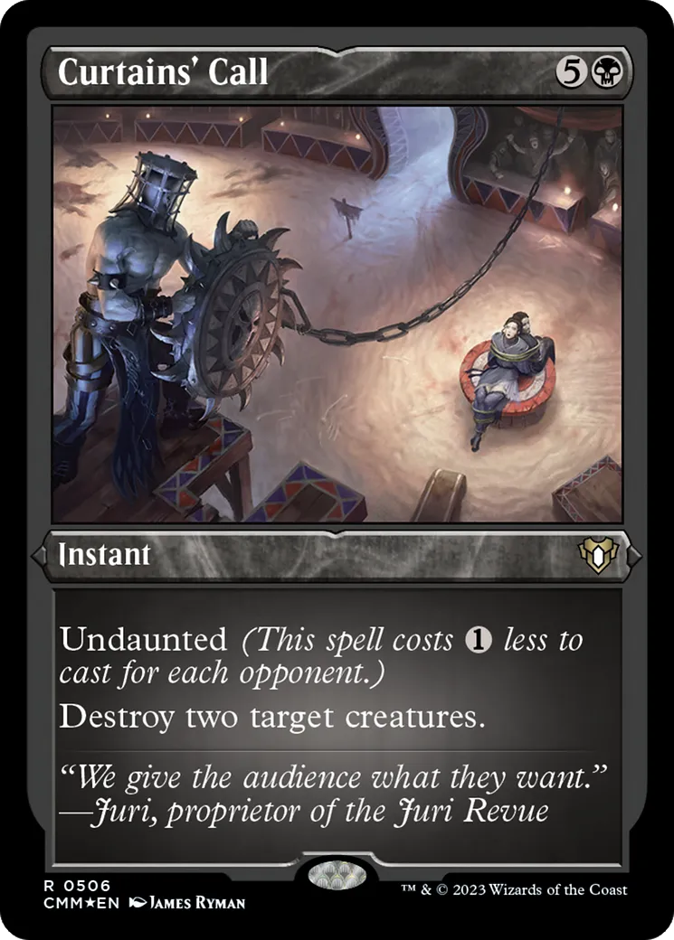 Curtains' Call — Commander Masters — Magic: The Gathering