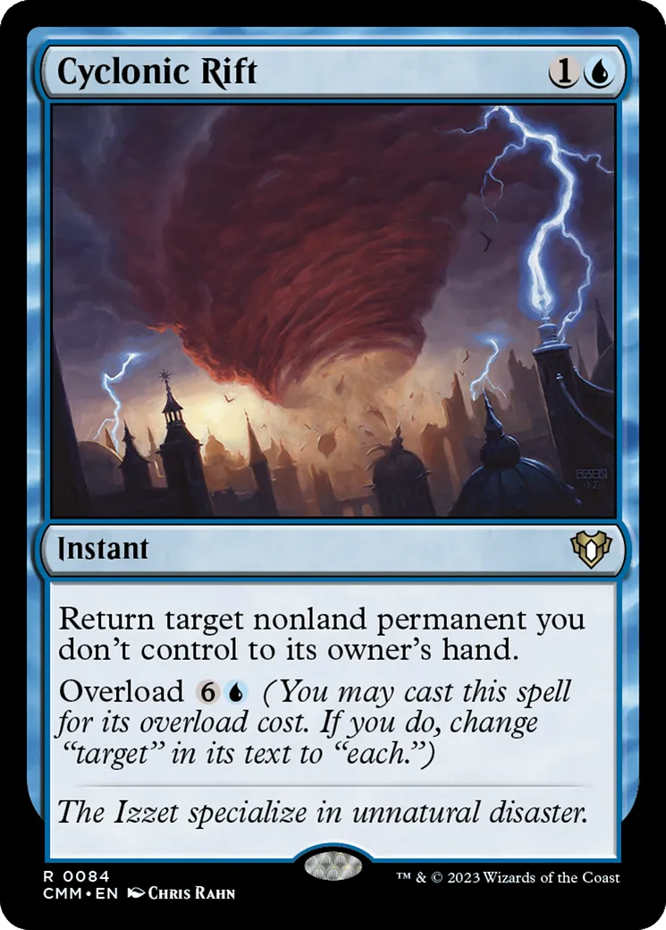 Cyclonic Rift — Commander Masters — Magic: The Gathering