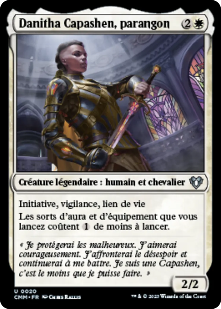 Danitha Capashen, parangon — Commander Masters — Magic: The Gathering