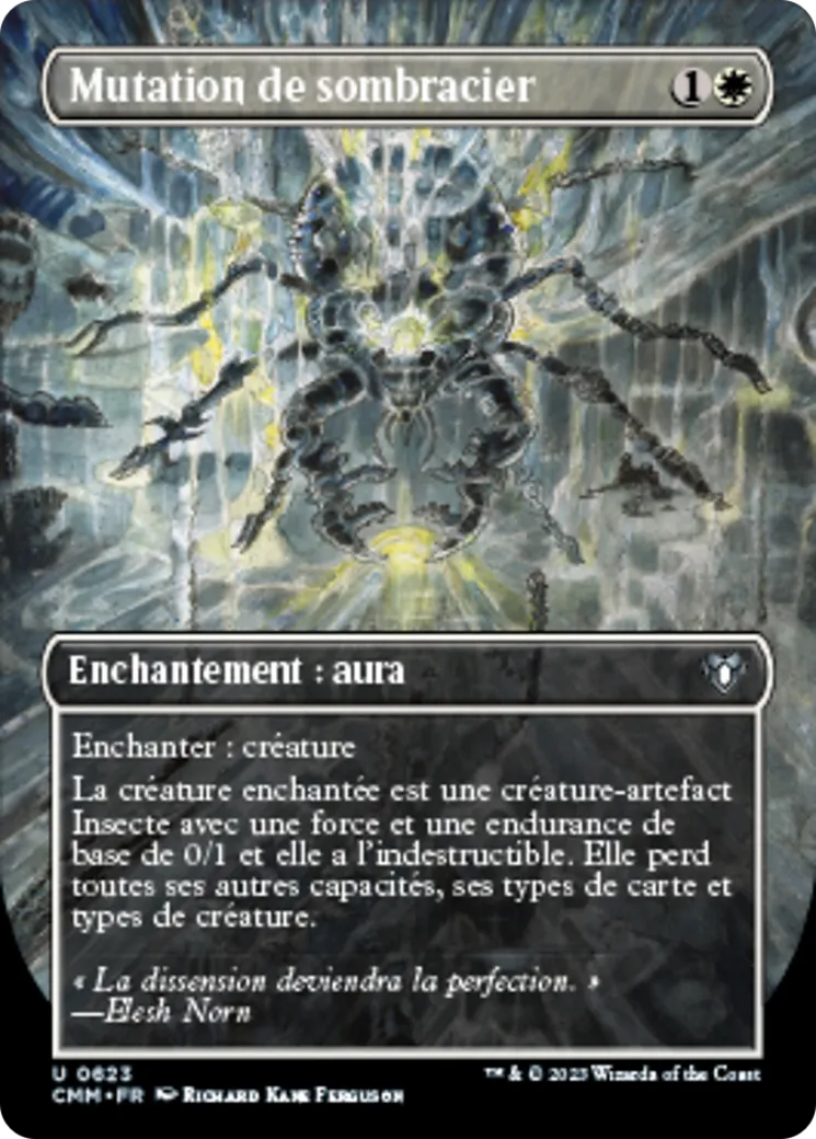 Mutation de sombracier — Commander Masters — Magic: The Gathering