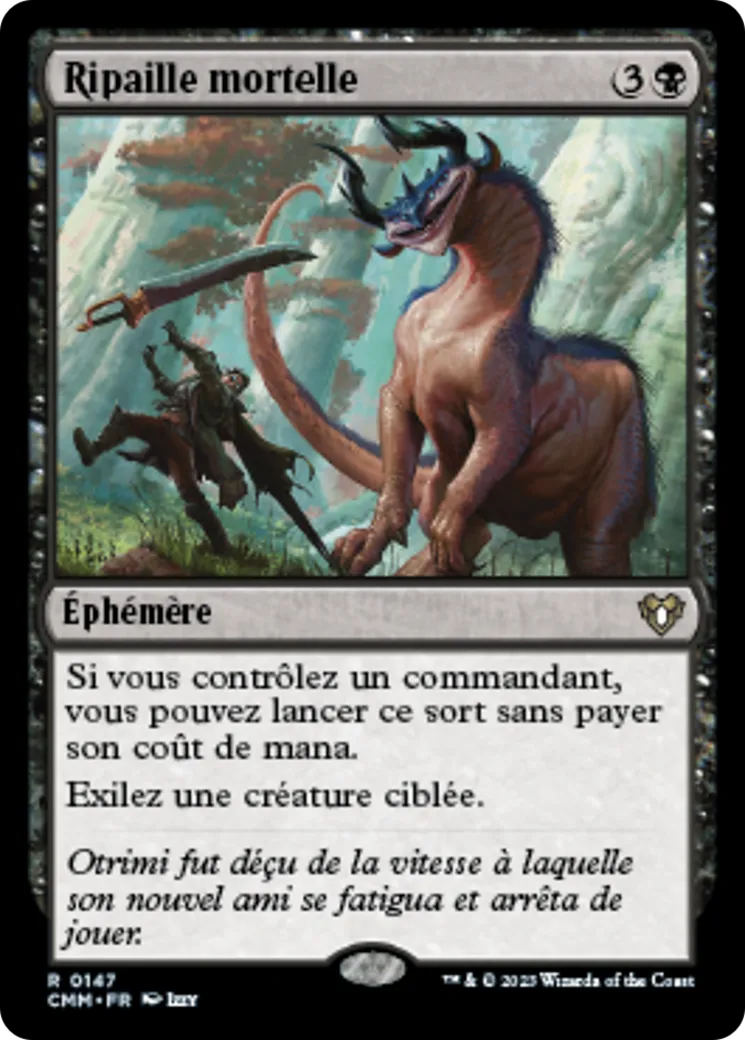 Ripaille mortelle — Commander Masters — Magic: The Gathering