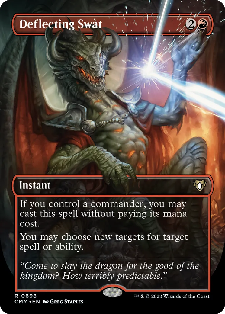 Claque déflectrice — Commander Masters — Magic: The Gathering
