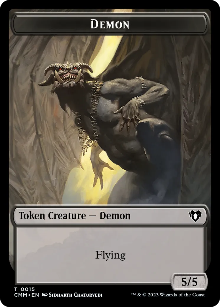 Demon — Commander Masters — Magic: The Gathering