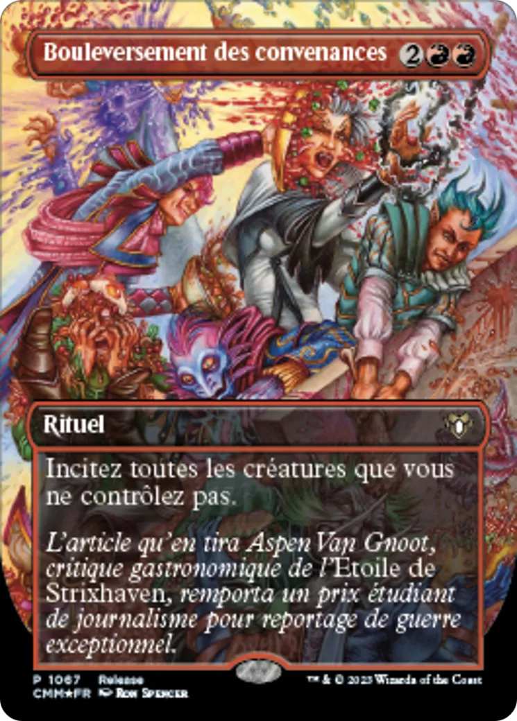 Bouleversement des convenances from Commander Masters - Magic: The Gathering