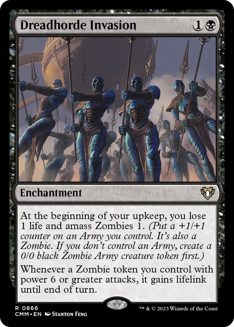 Invasion de la Horde de l'effroi — Commander Masters — Magic: The Gathering