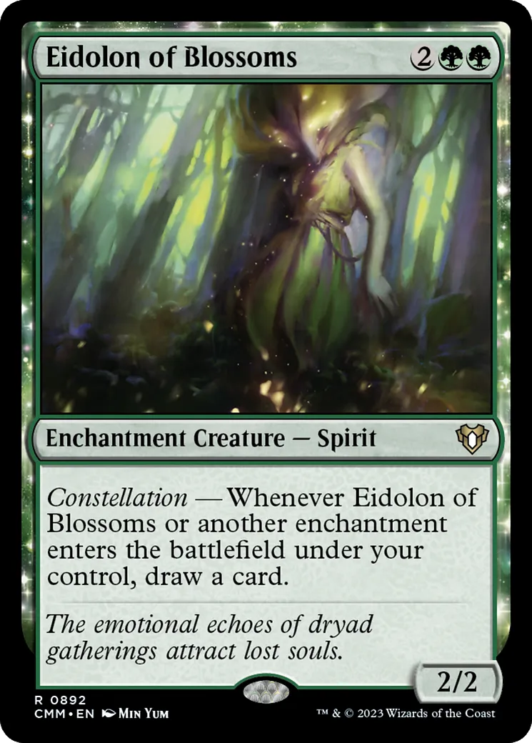 Eidolon of Blossoms — Commander Masters — Magic: The Gathering