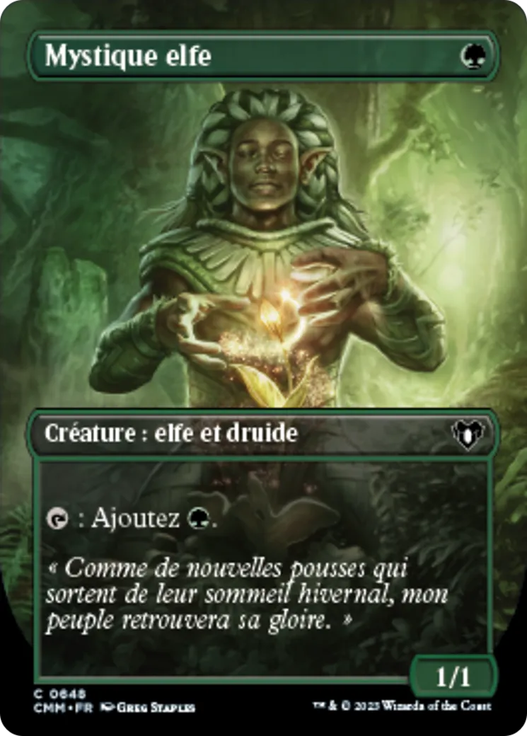 Mystique elfe — Commander Masters — Magic: The Gathering
