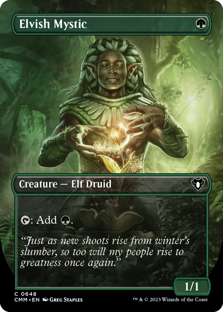 Mystique elfe — Commander Masters — Magic: The Gathering
