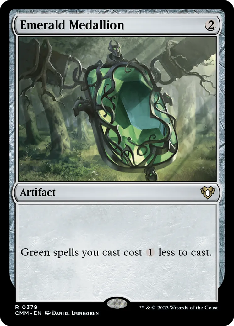 Emerald Medallion — Commander Masters — Magic: The Gathering