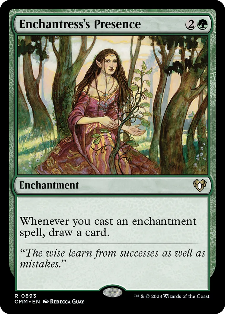 Enchantress's Presence — Commander Masters — Magic: The Gathering