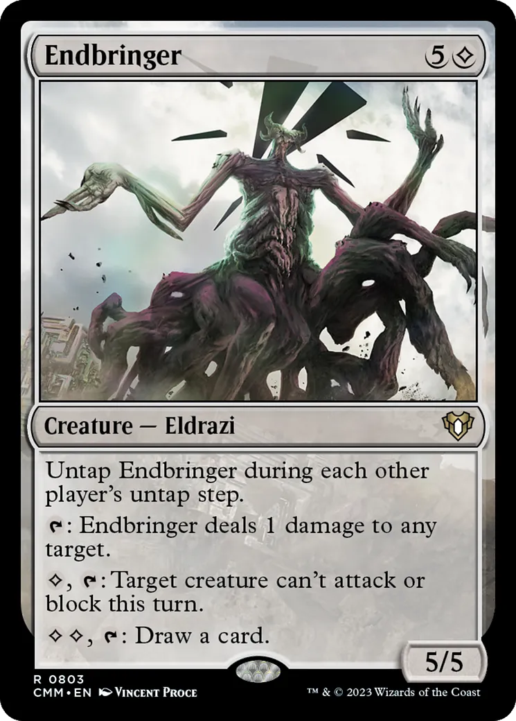 Endbringer — Commander Masters — Magic: The Gathering