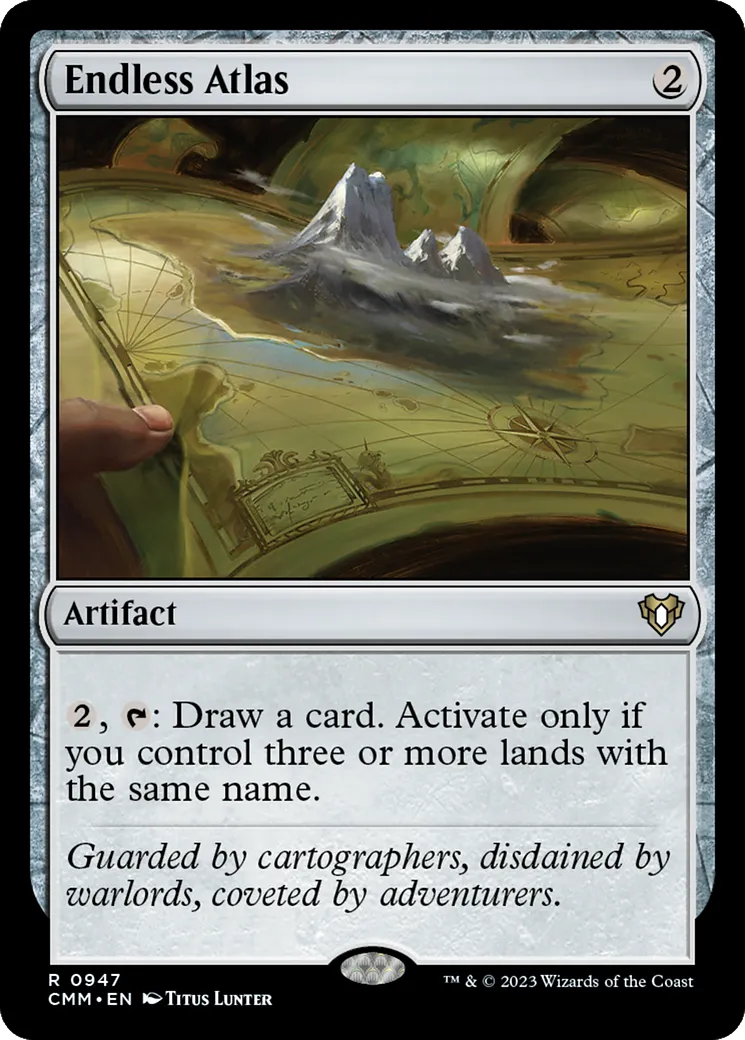 Endless Atlas — Commander Masters — Magic: The Gathering