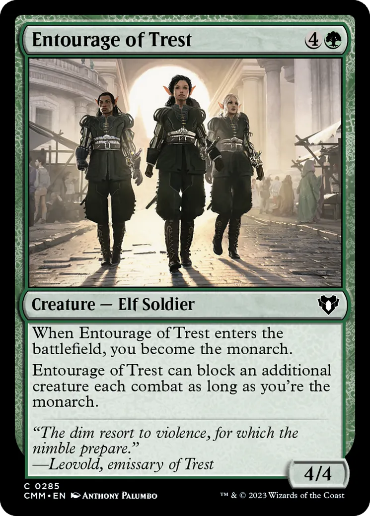 Entourage de Trest — Commander Masters — Magic: The Gathering