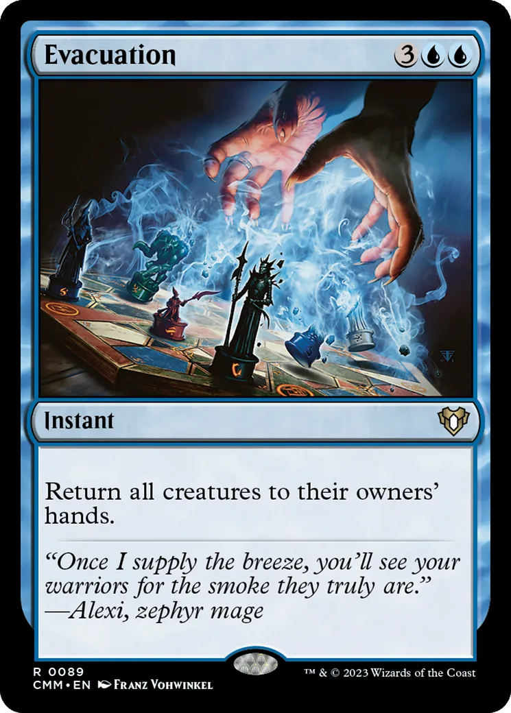 Évacuation — Commander Masters — Magic: The Gathering