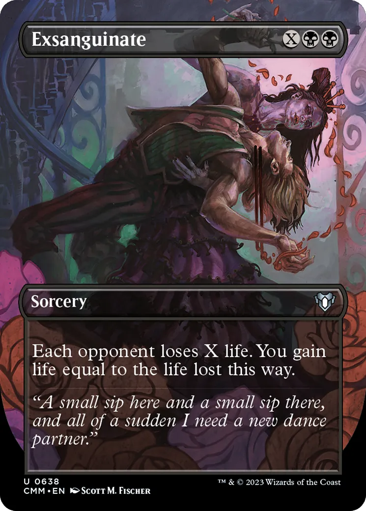 Exsanguinate — Commander Masters — Magic: The Gathering