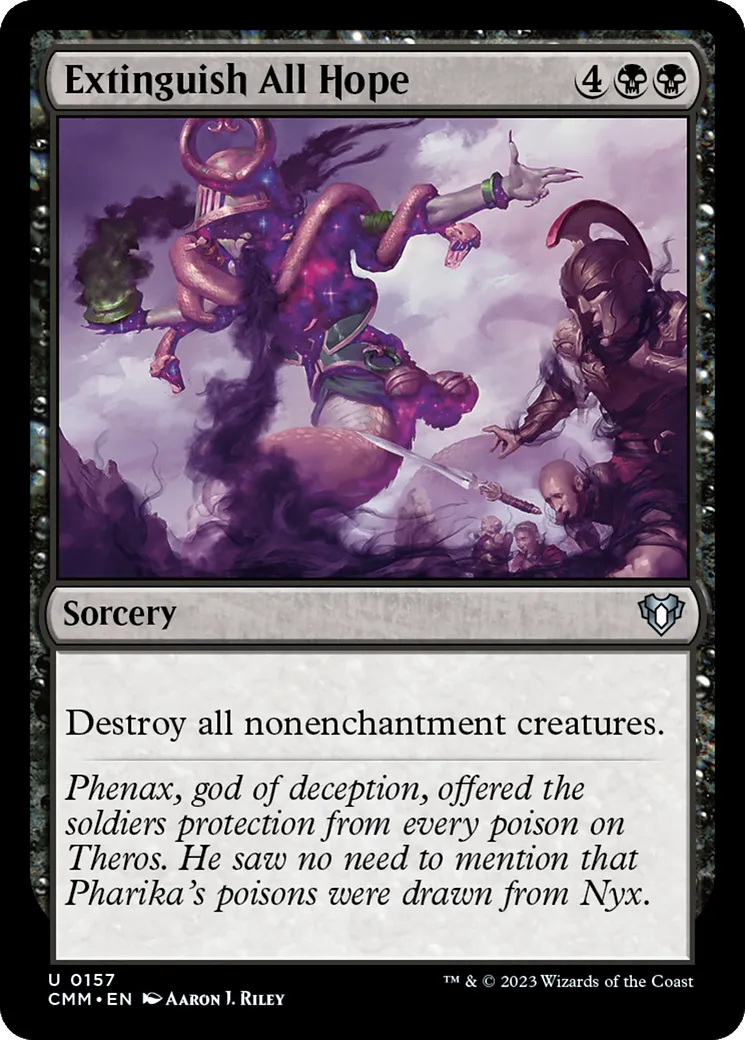 Extinguish All Hope — Commander Masters — Magic: The Gathering